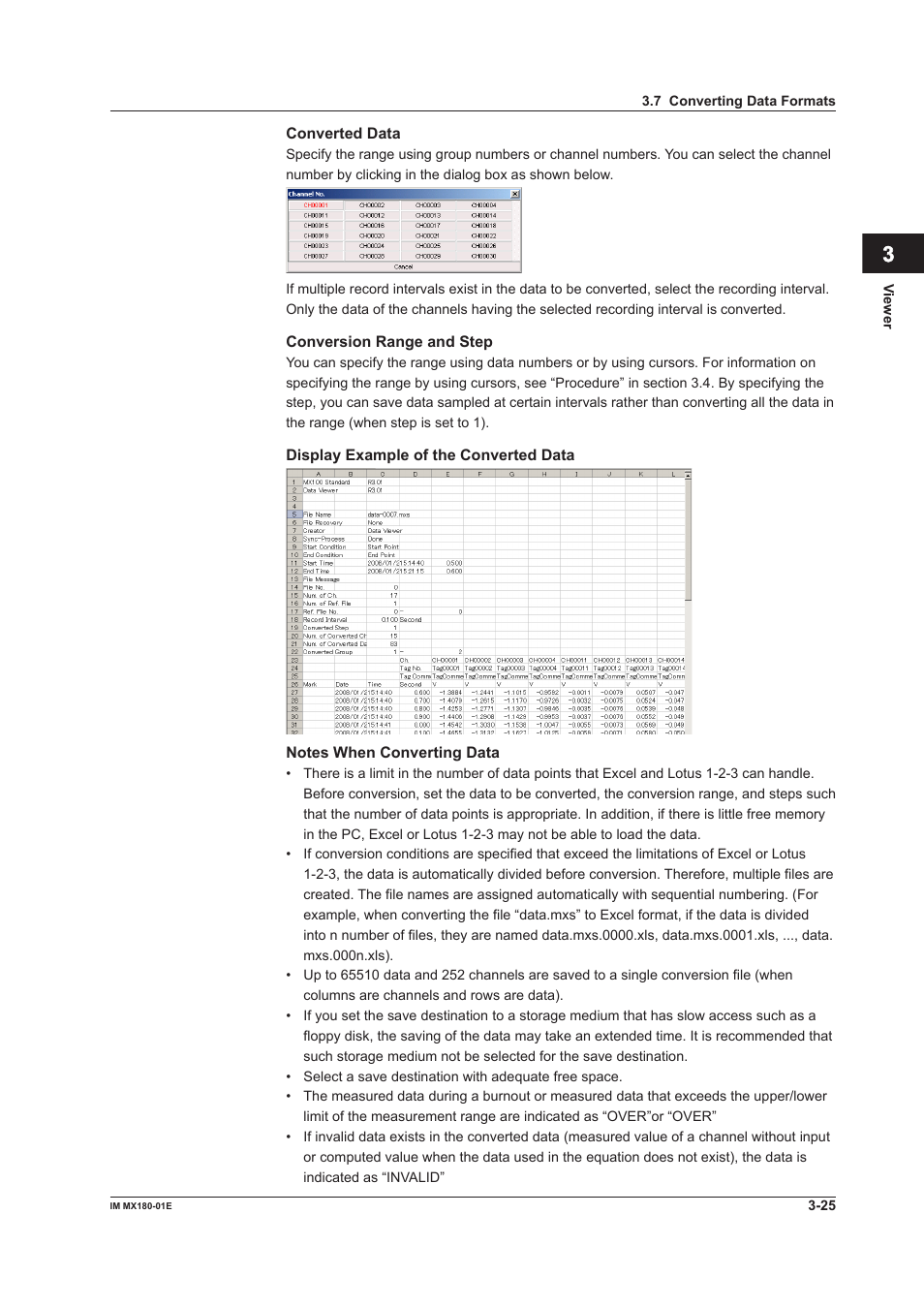 Yokogawa PC-Based MX100 User Manual | Page 106 / 141