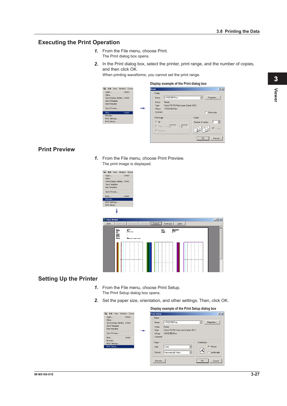 Yokogawa PC-Based MX100 User Manual | Page 108 / 141