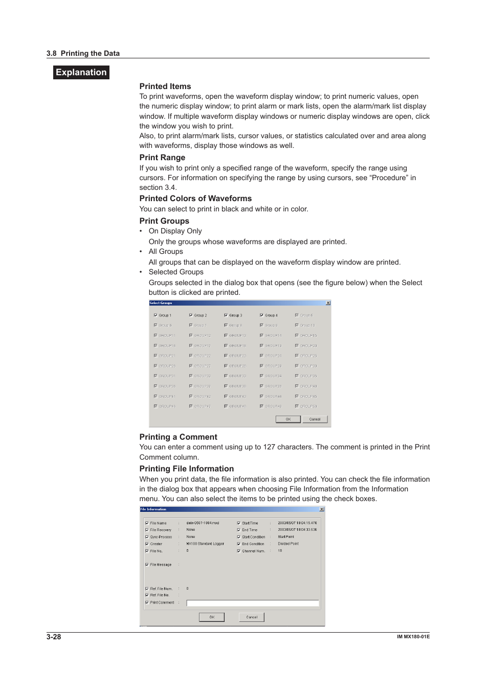 Yokogawa PC-Based MX100 User Manual | Page 109 / 141