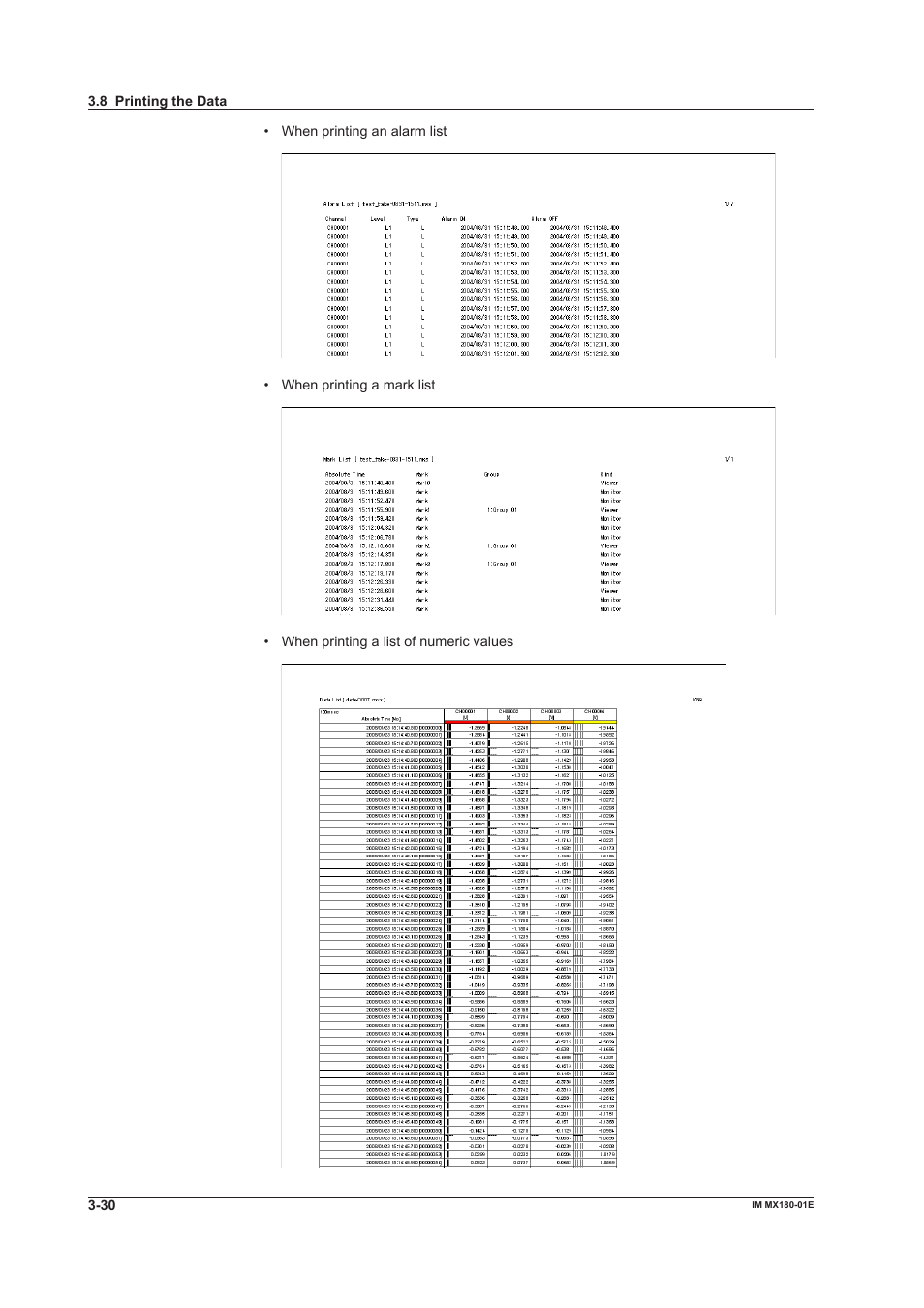 Yokogawa PC-Based MX100 User Manual | Page 111 / 141