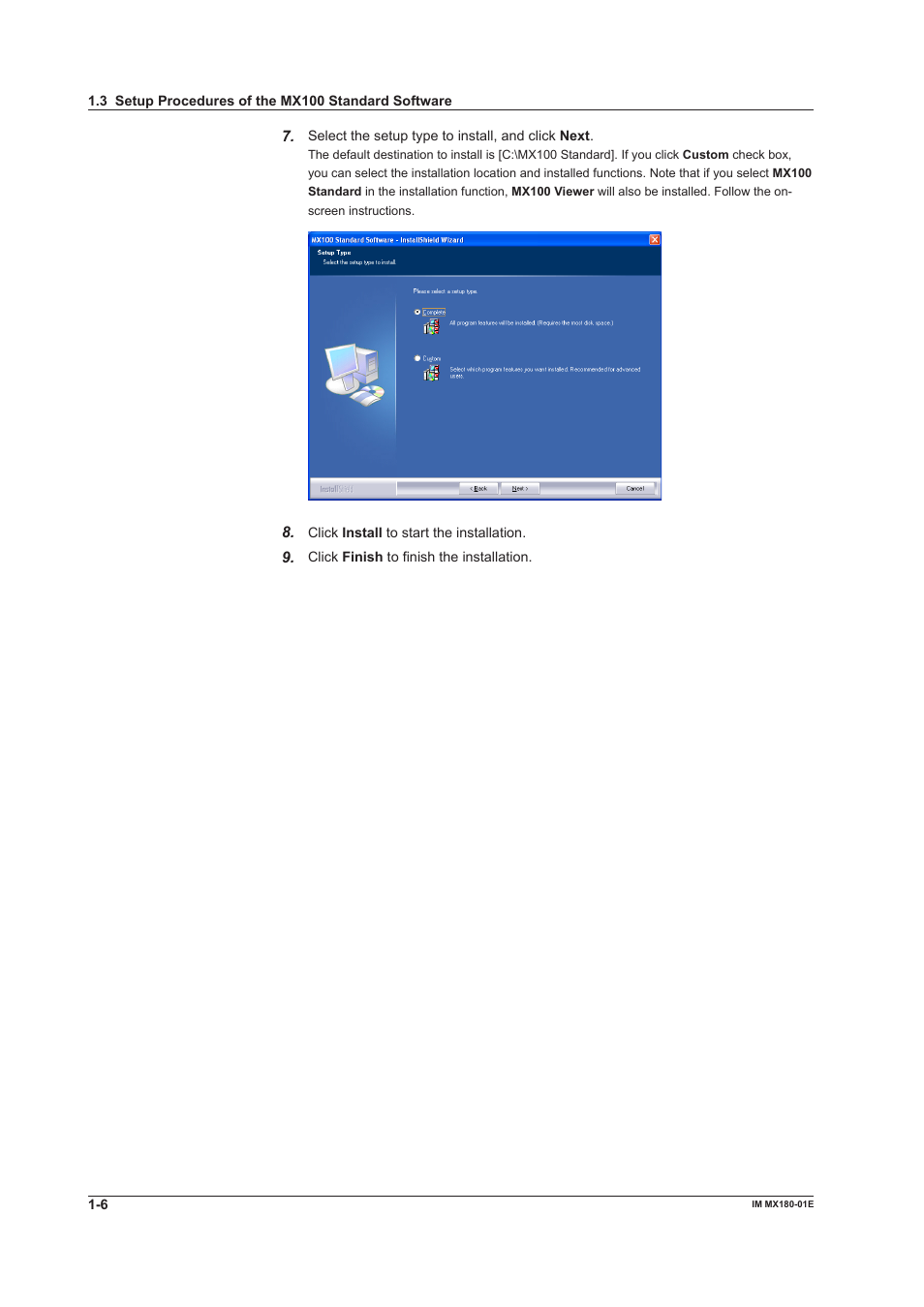 Yokogawa PC-Based MX100 User Manual | Page 12 / 141