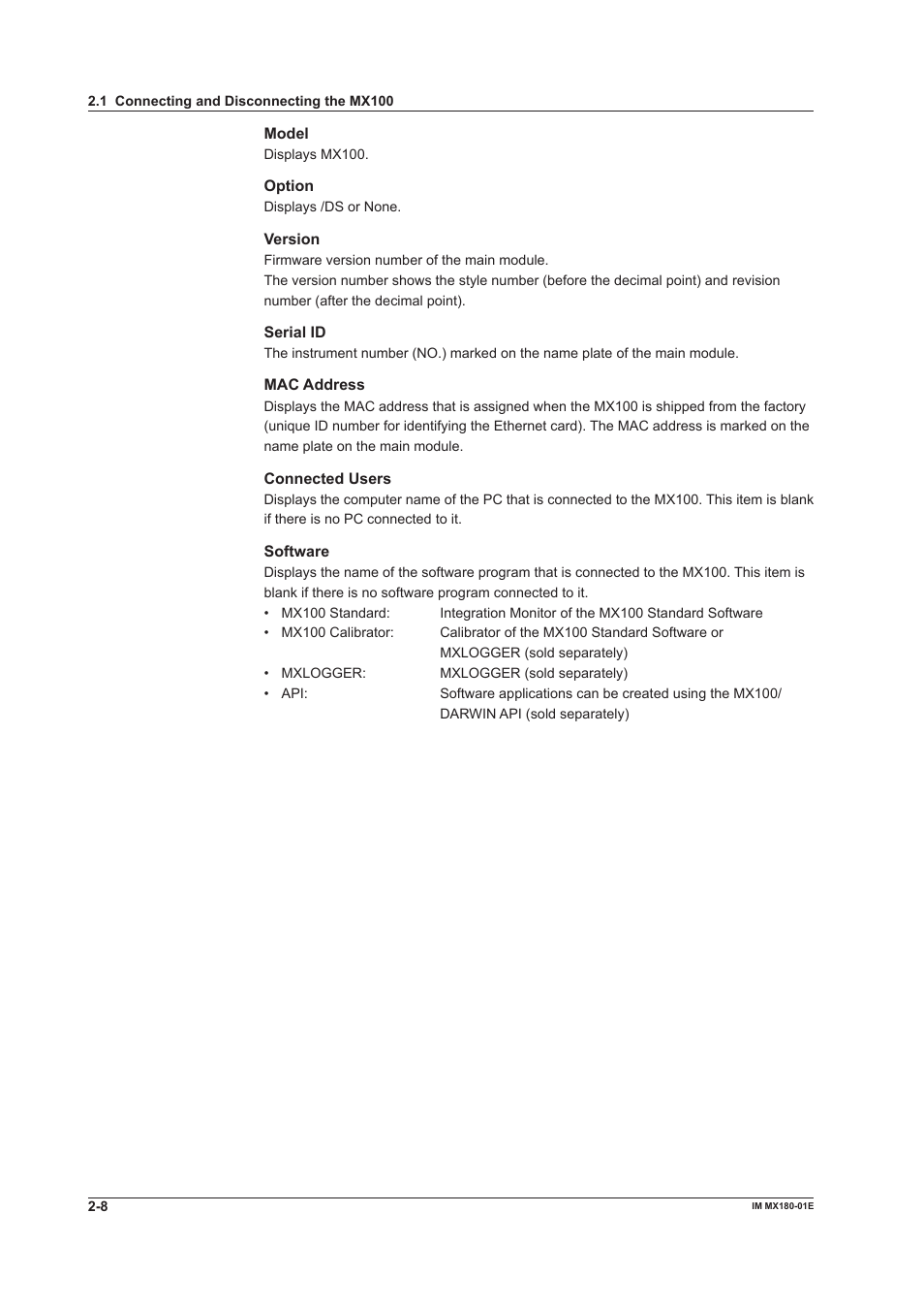 Yokogawa PC-Based MX100 User Manual | Page 22 / 141