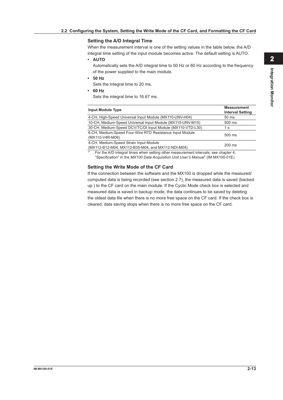 Index | Yokogawa PC-Based MX100 User Manual | Page 27 / 141