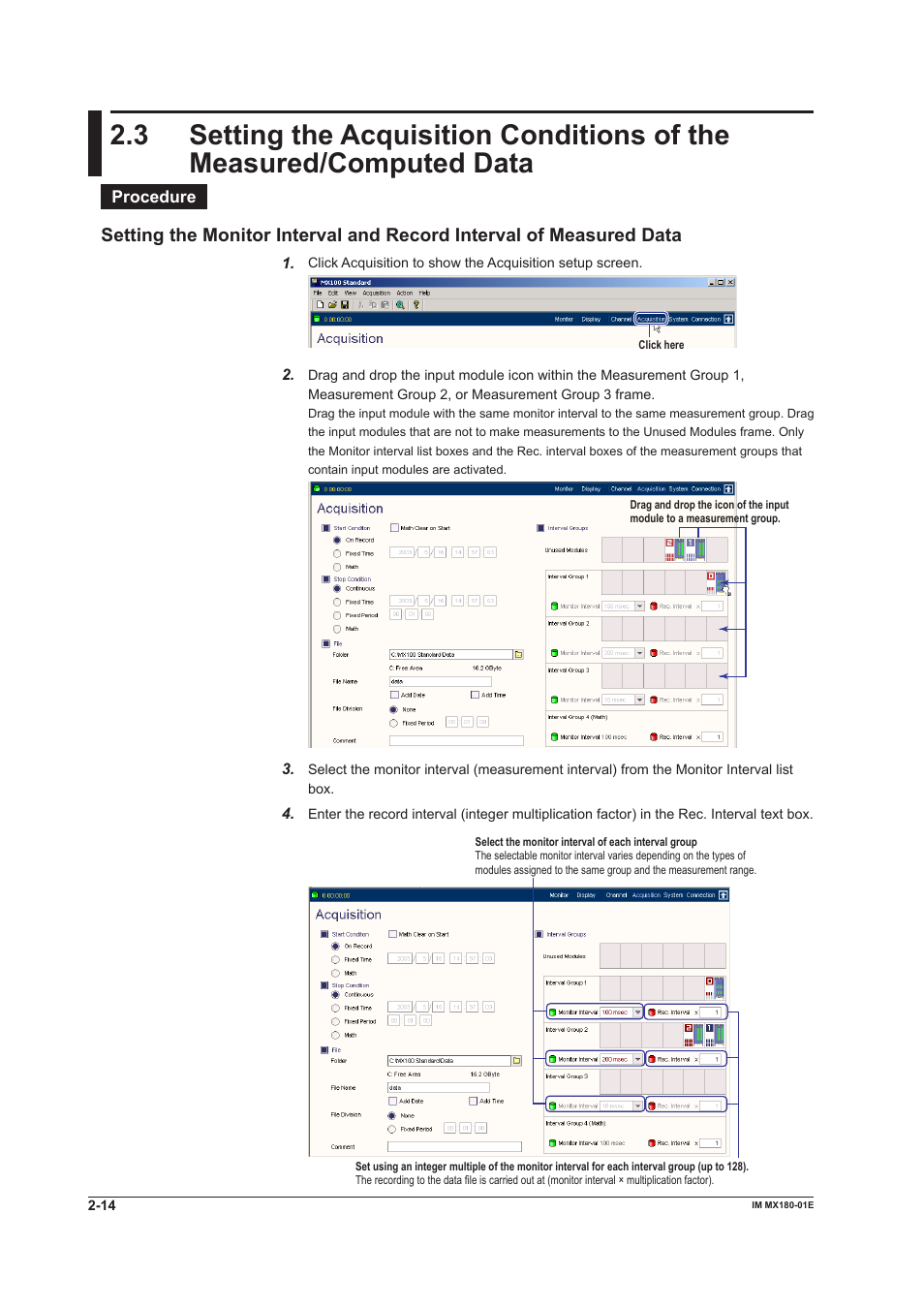 Yokogawa PC-Based MX100 User Manual | Page 28 / 141