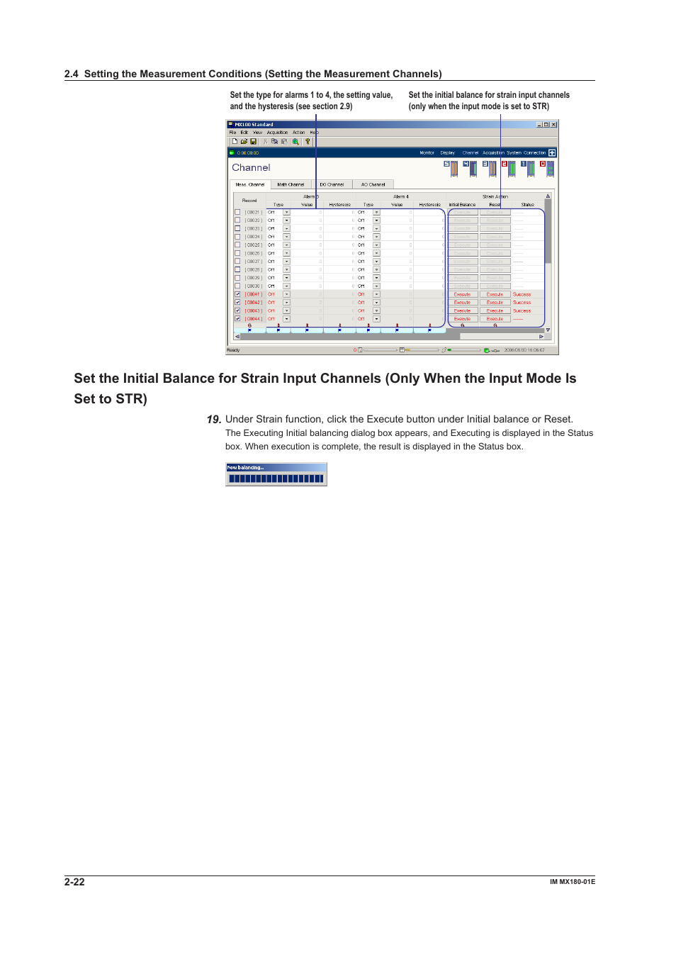 Yokogawa PC-Based MX100 User Manual | Page 36 / 141