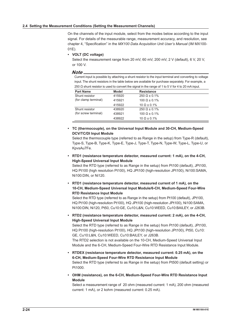 Yokogawa PC-Based MX100 User Manual | Page 38 / 141