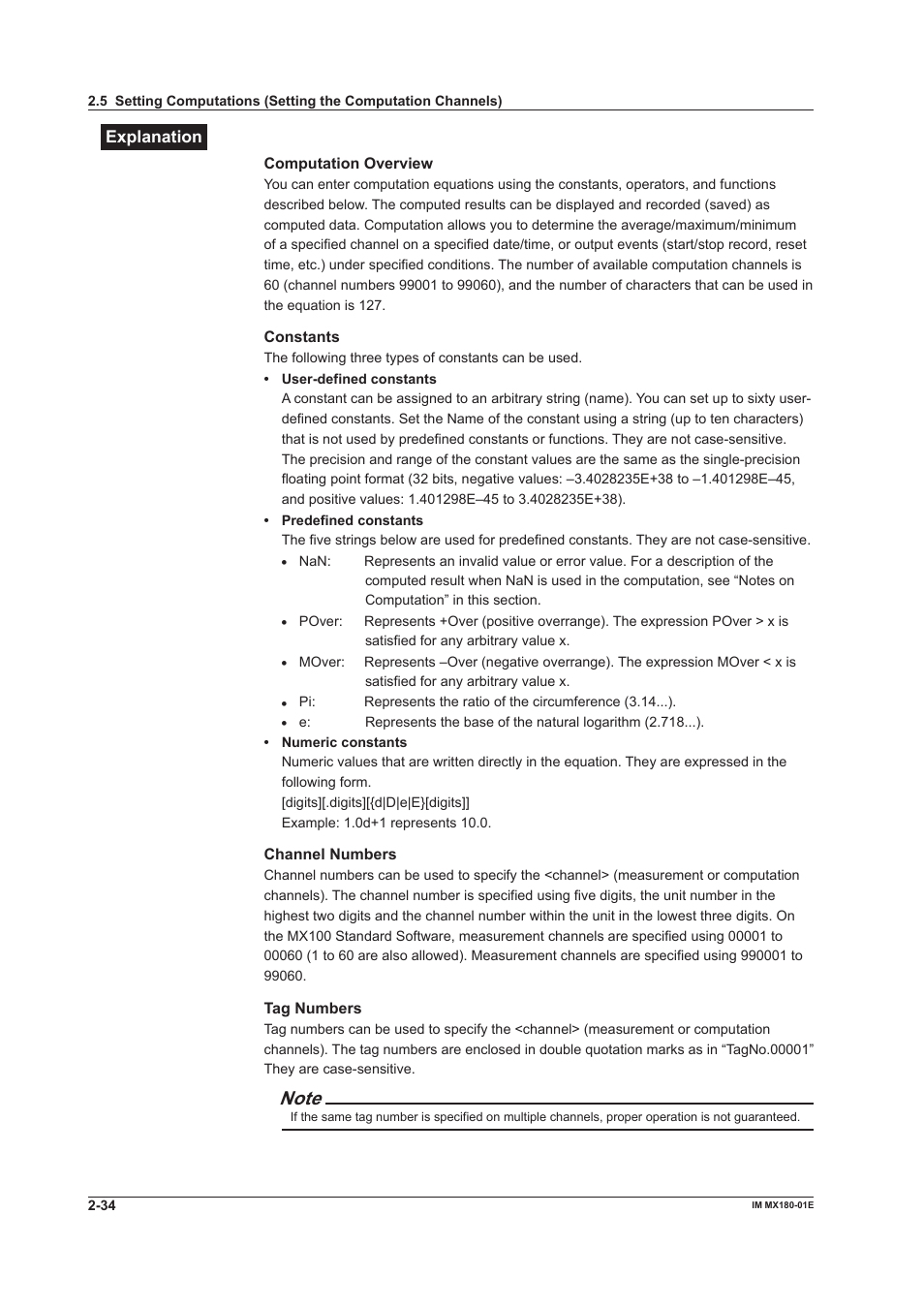 Yokogawa PC-Based MX100 User Manual | Page 48 / 141