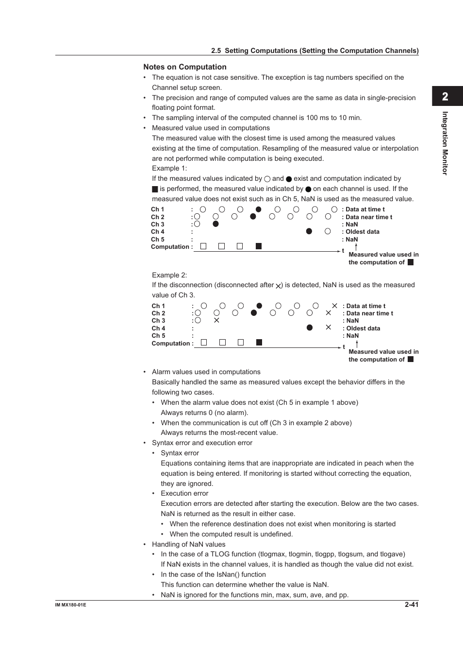 Index | Yokogawa PC-Based MX100 User Manual | Page 55 / 141