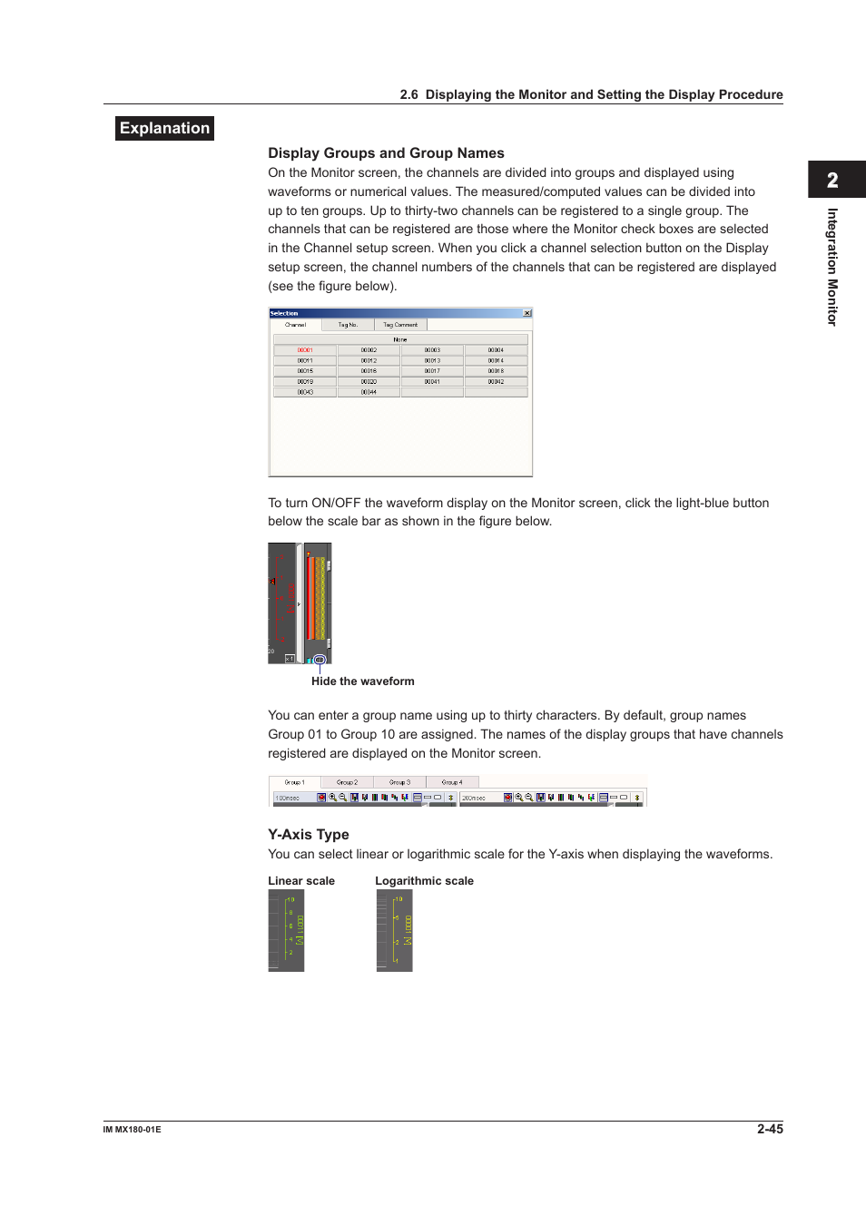 Yokogawa PC-Based MX100 User Manual | Page 59 / 141