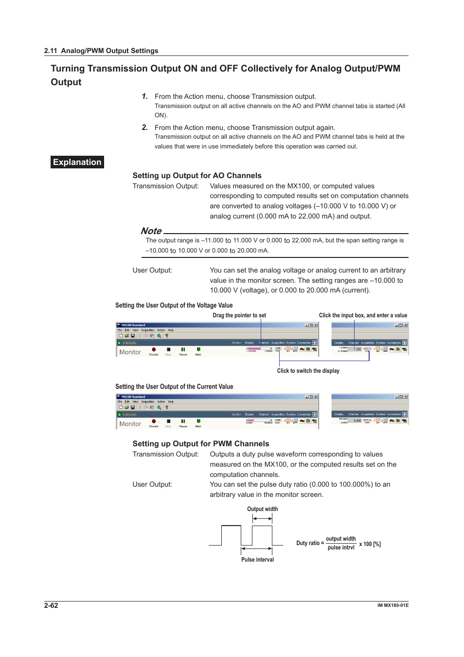 Yokogawa PC-Based MX100 User Manual | Page 76 / 141