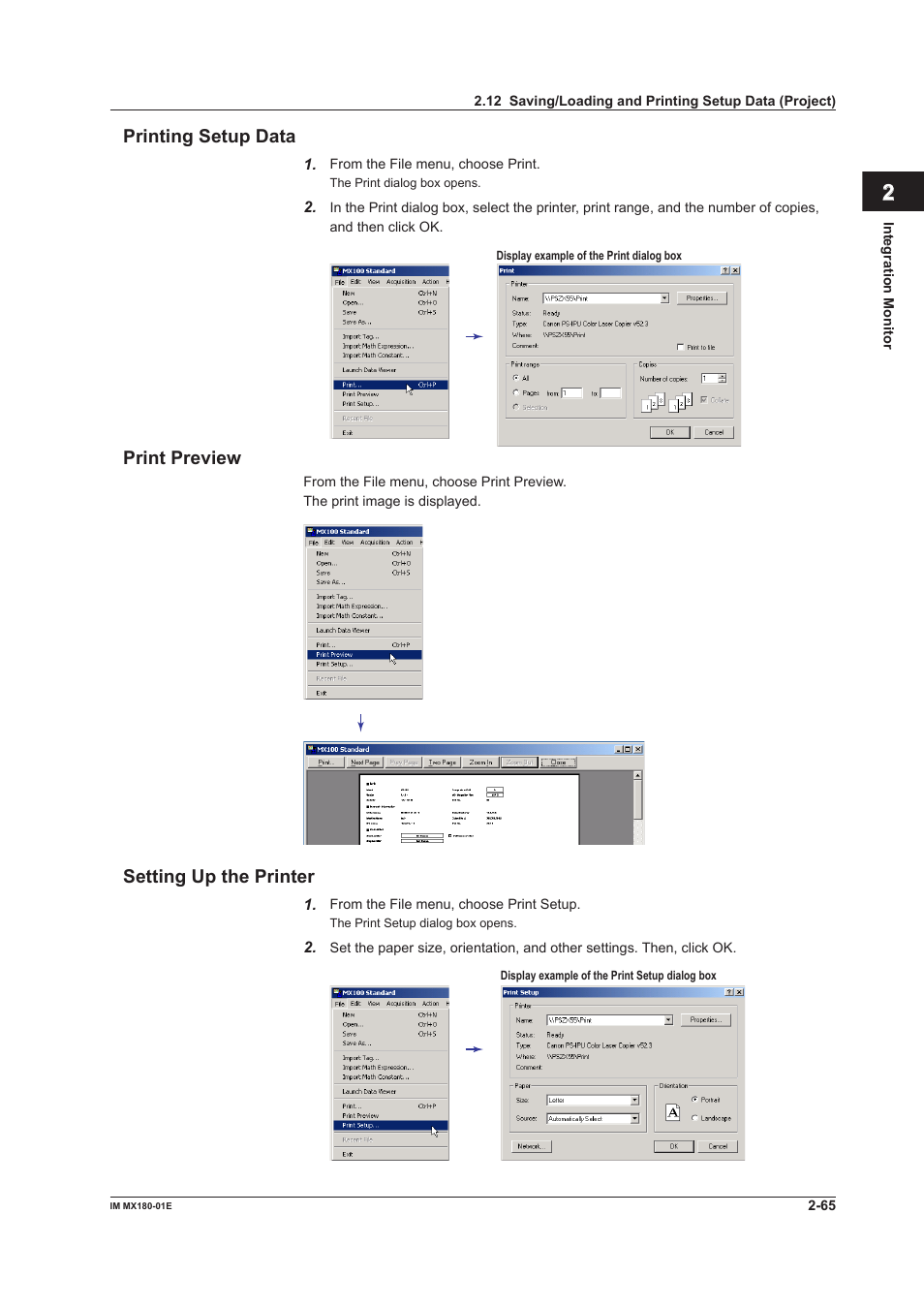 Yokogawa PC-Based MX100 User Manual | Page 79 / 141