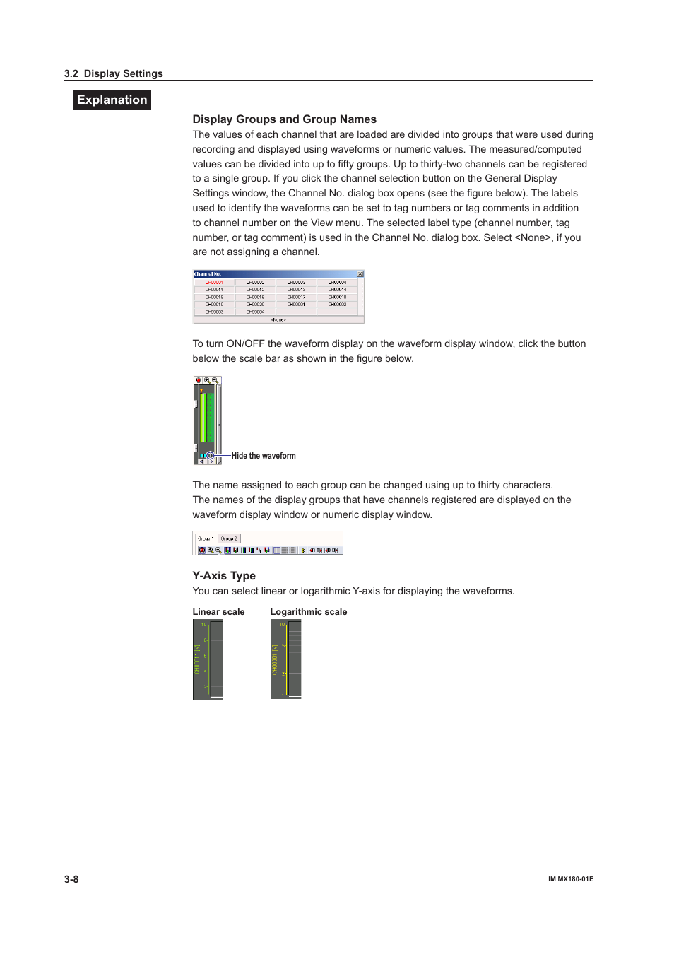 Yokogawa PC-Based MX100 User Manual | Page 89 / 141