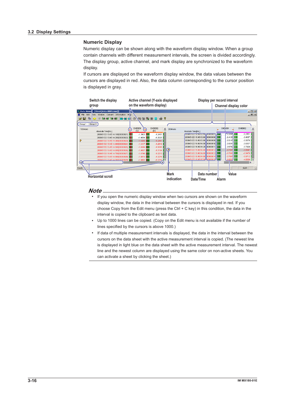 Yokogawa PC-Based MX100 User Manual | Page 97 / 141