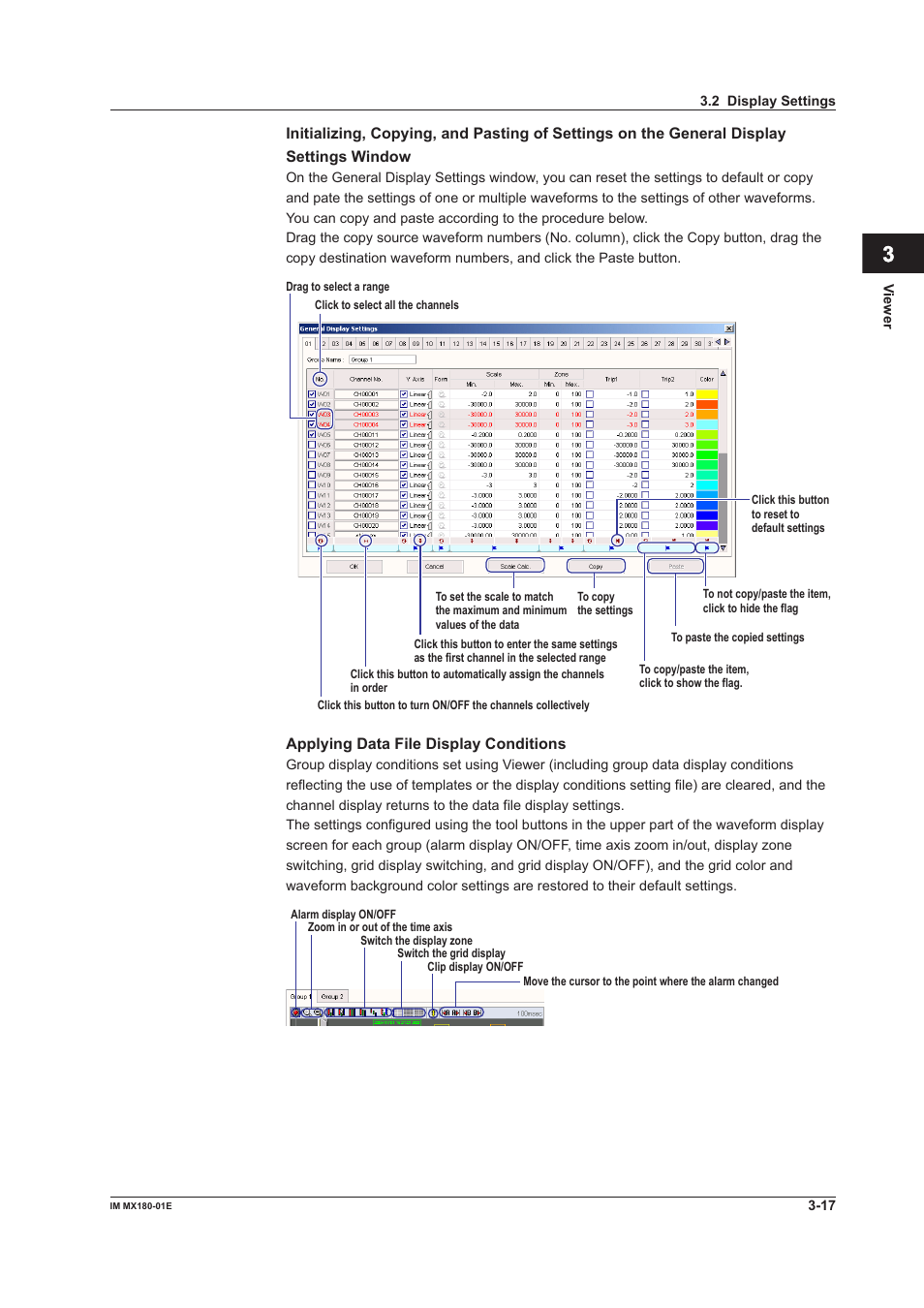 Index | Yokogawa PC-Based MX100 User Manual | Page 98 / 141