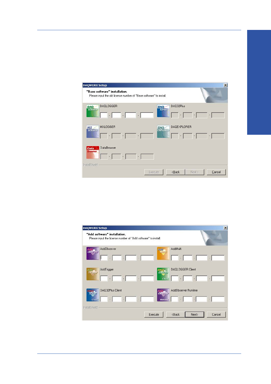 Operation guide appendix installation guide | Yokogawa DAQWORX User Manual | Page 17 / 59