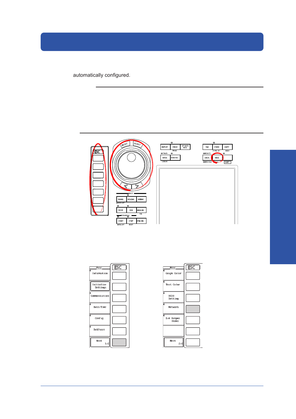 Setting up the wt1600, Setting up the ethernet interface (tcp/ip) | Yokogawa DAQWORX User Manual | Page 33 / 59