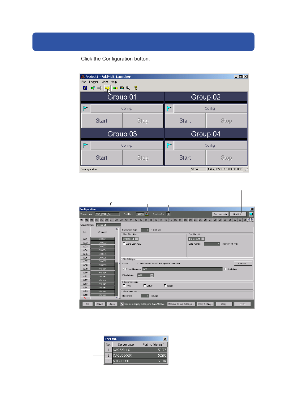 Logging and saving data using addmulti | Yokogawa DAQWORX User Manual | Page 52 / 59