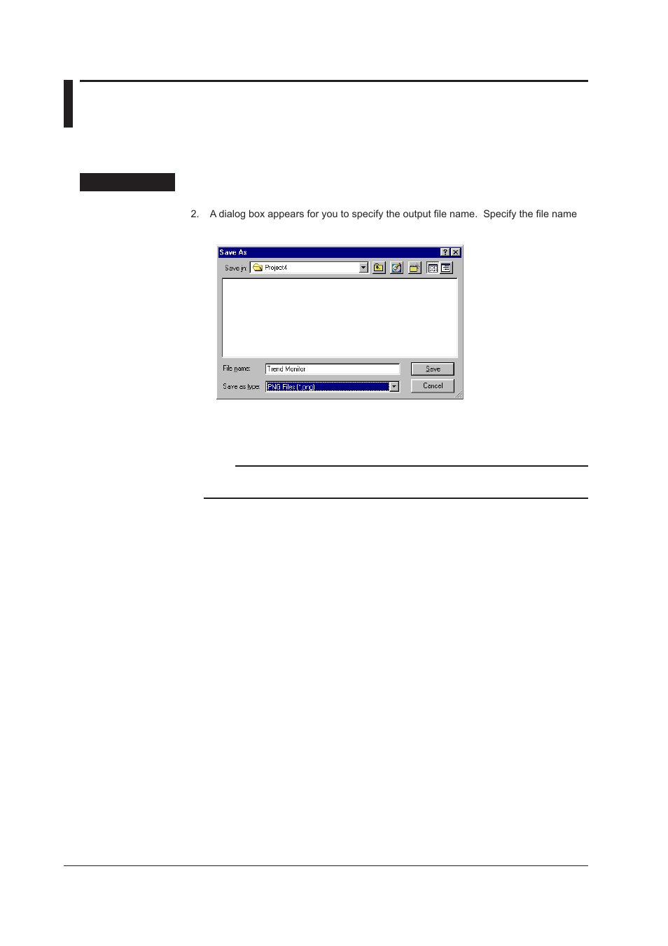 5 saving the monitor window, 5 saving the monitor window -22 | Yokogawa DAQWORX User Manual | Page 100 / 482