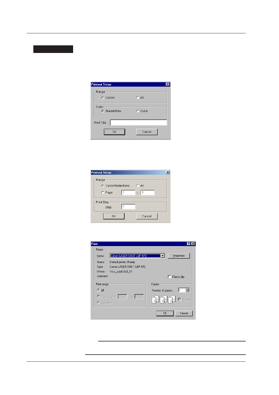 Printing | Yokogawa DAQWORX User Manual | Page 137 / 482