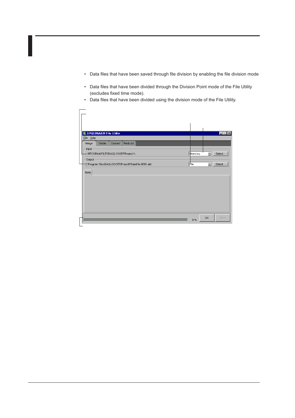 2 merging measurement data files, 2 merging measurement data files -2 | Yokogawa DAQWORX User Manual | Page 144 / 482