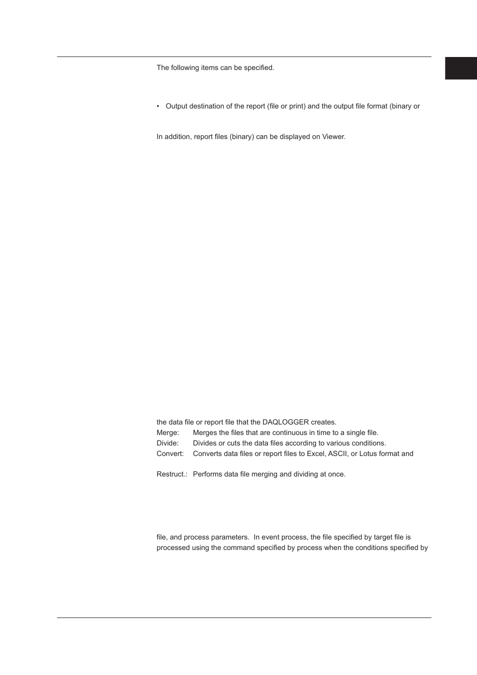 Index | Yokogawa DAQWORX User Manual | Page 15 / 482