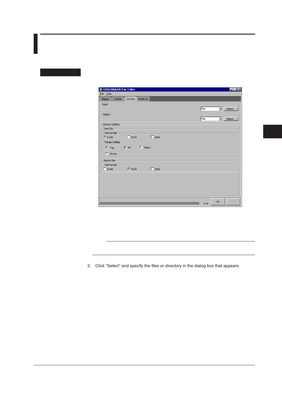 4 converting the data format, 4 converting the data format -9 | Yokogawa DAQWORX User Manual | Page 151 / 482
