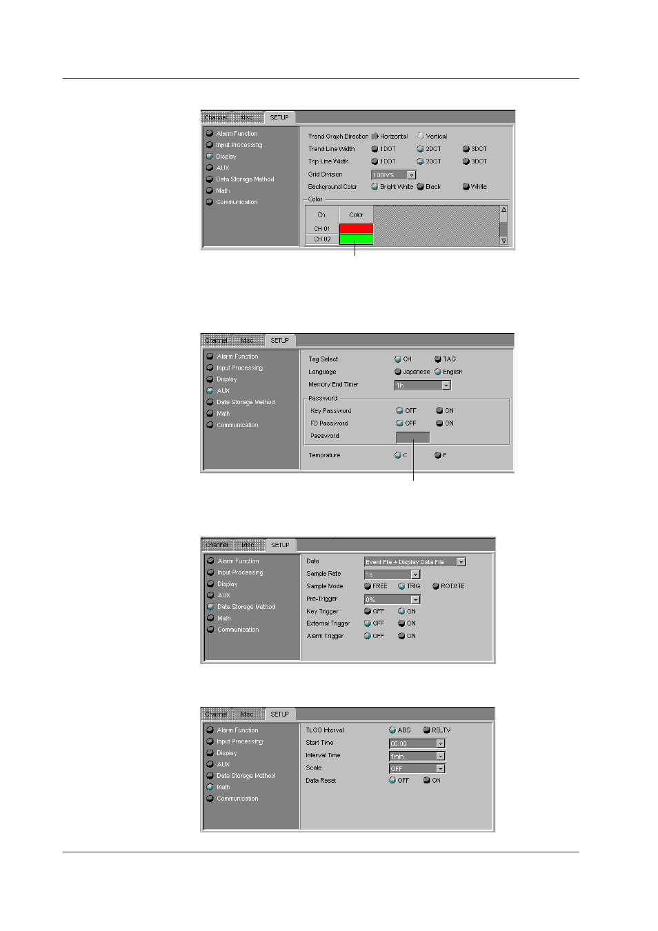 Yokogawa DAQWORX User Manual | Page 190 / 482