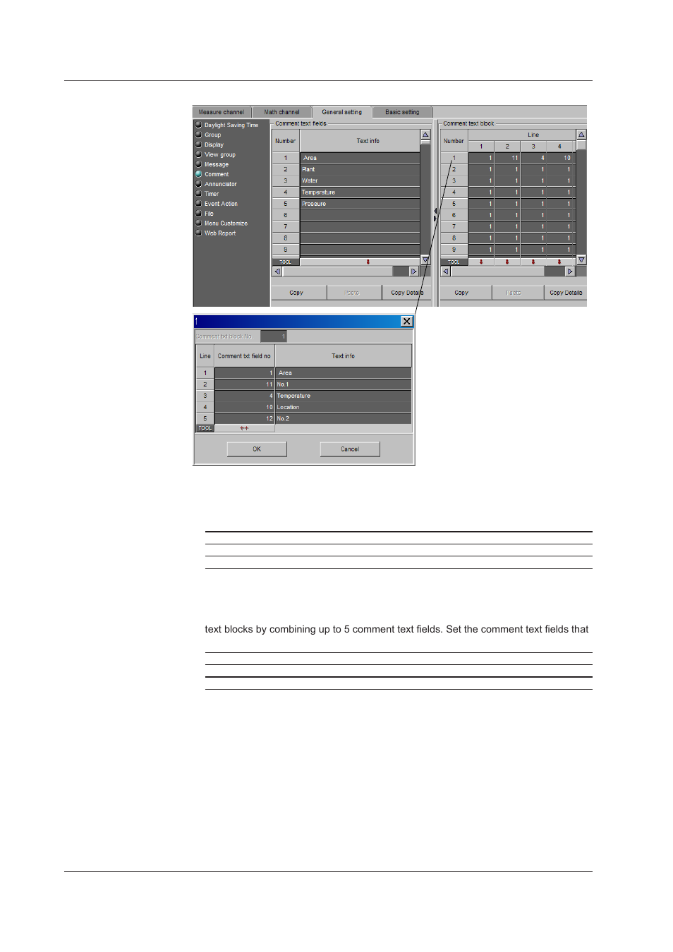 Comment (release number 3 or later) | Yokogawa DAQWORX User Manual | Page 242 / 482