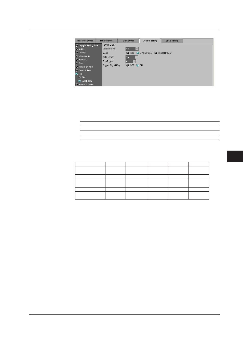Index | Yokogawa DAQWORX User Manual | Page 315 / 482
