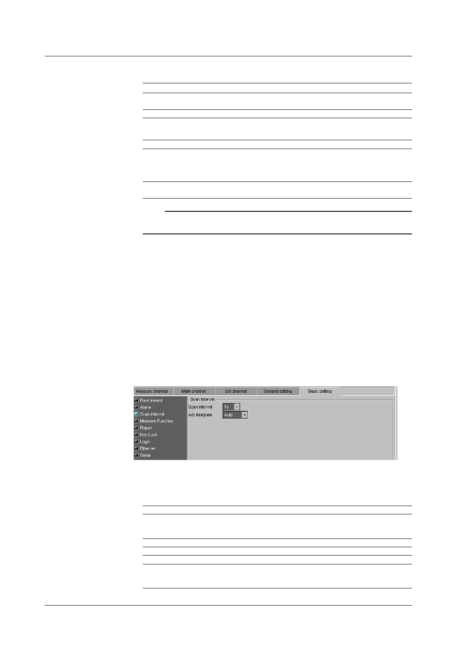 Scan interval | Yokogawa DAQWORX User Manual | Page 322 / 482