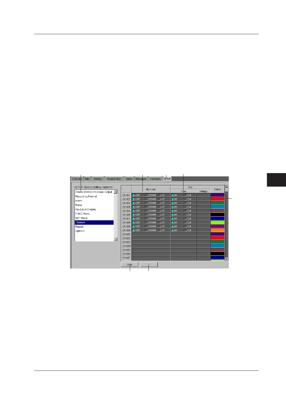 Index | Yokogawa DAQWORX User Manual | Page 363 / 482