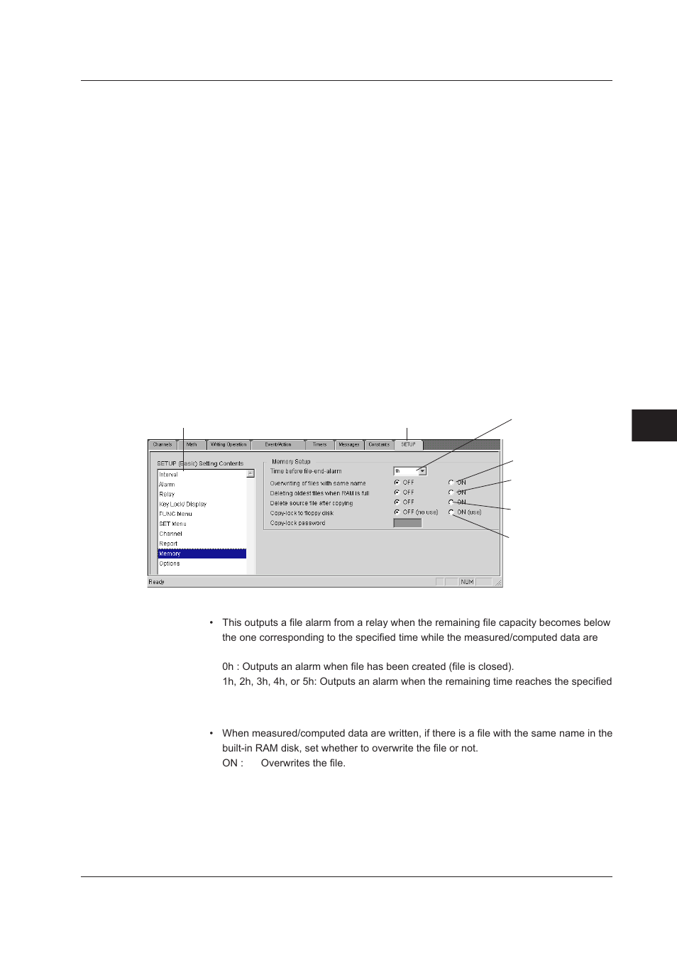 Index | Yokogawa DAQWORX User Manual | Page 369 / 482