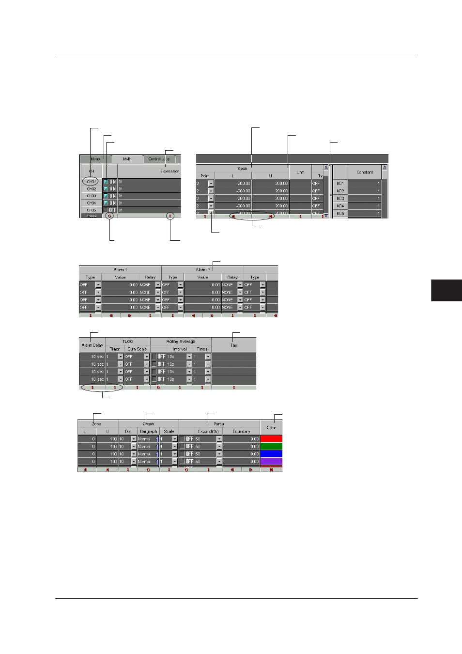 Index, Computation channel settings | Yokogawa DAQWORX User Manual | Page 427 / 482