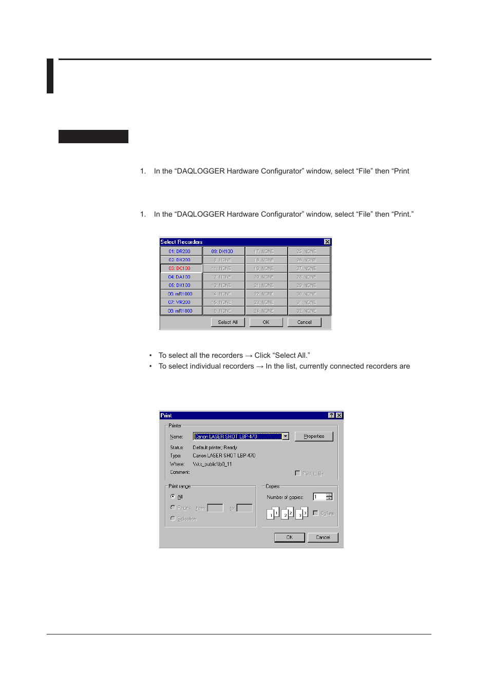 15 printing the settings, 15 printing the settings -272 | Yokogawa DAQWORX User Manual | Page 448 / 482