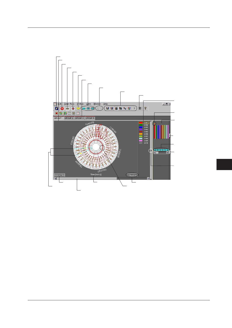 Index, Circular monitor | Yokogawa DAQWORX User Manual | Page 464 / 482