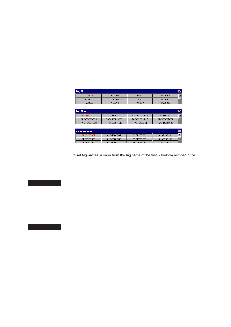 Showing/hiding tags, Changing the group name | Yokogawa DAQWORX User Manual | Page 54 / 482