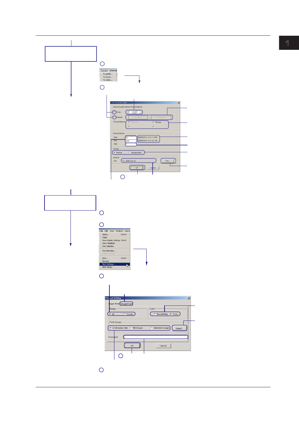 Index | Yokogawa DAQWORX User Manual | Page 26 / 163