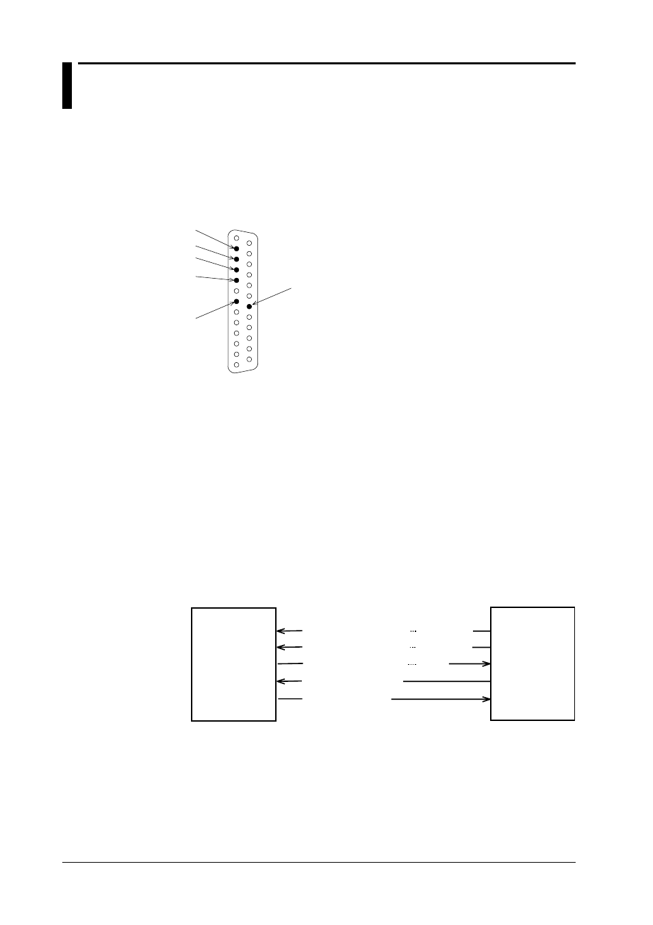 3 rs-232-c interface connection | Yokogawa DA100 User Manual | Page 14 / 105