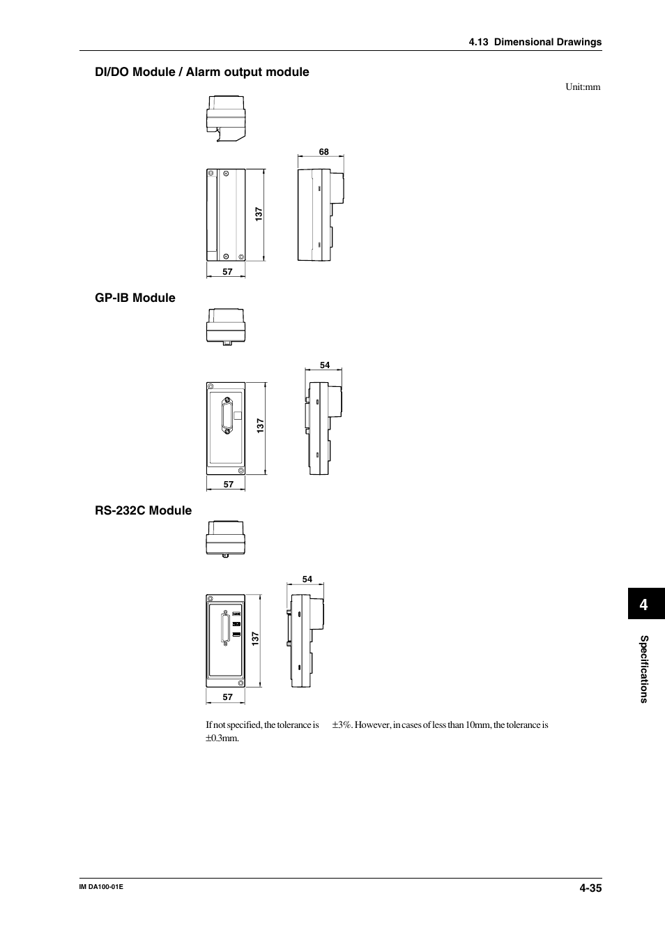 Yokogawa DA100 User Manual | Page 104 / 109