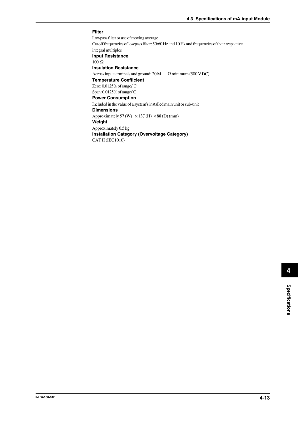 Yokogawa DA100 User Manual | Page 82 / 109