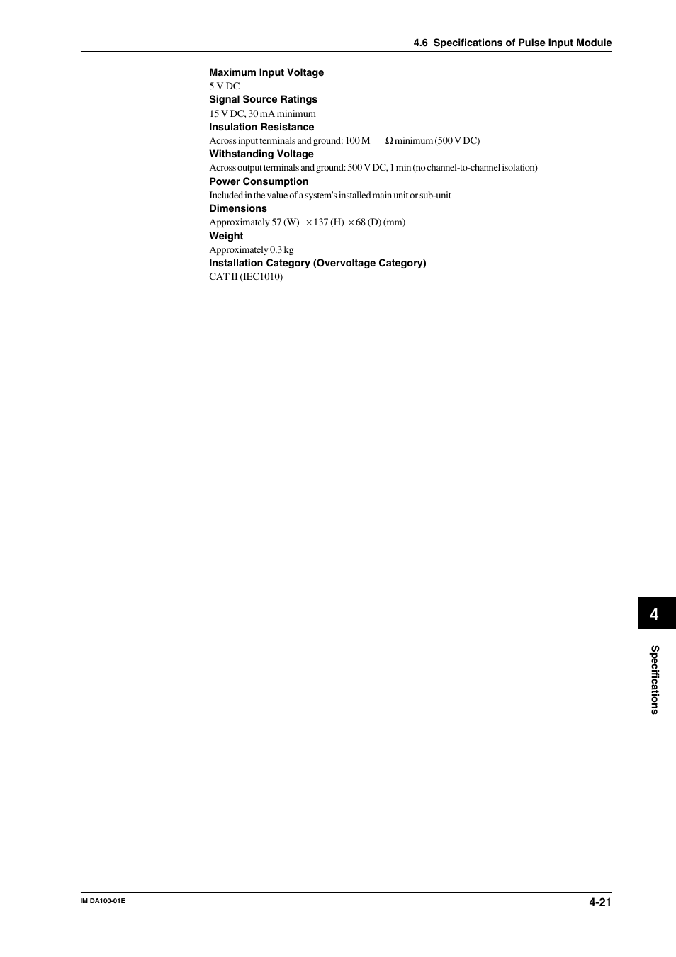 Yokogawa DA100 User Manual | Page 90 / 109