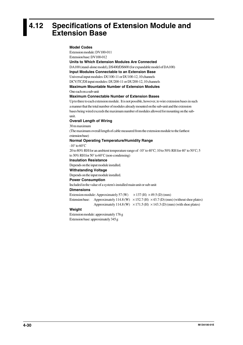 Yokogawa DA100 User Manual | Page 99 / 109