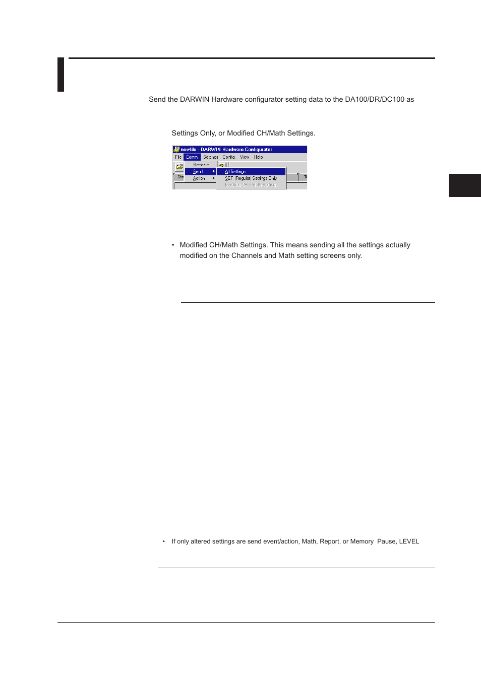 32 sending setting data, 32 sending setting data -59, Index | Yokogawa DAQWORX User Manual | Page 106 / 210