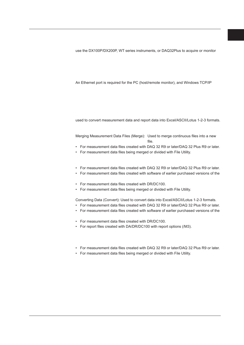 Yokogawa DAQWORX User Manual | Page 11 / 210