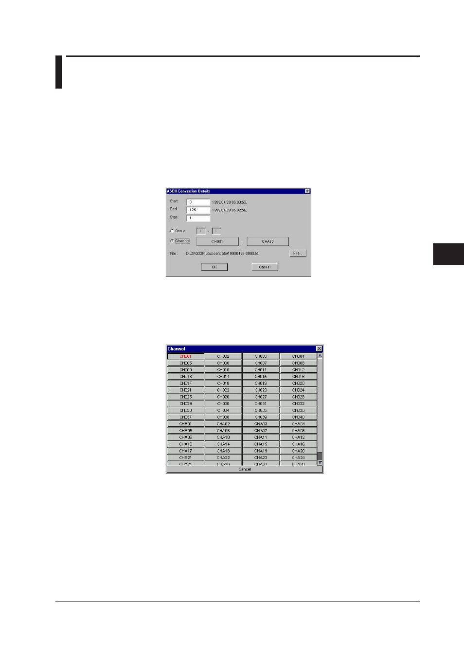 14 converting the data format, 14 converting the data format -21 | Yokogawa DAQWORX User Manual | Page 157 / 210