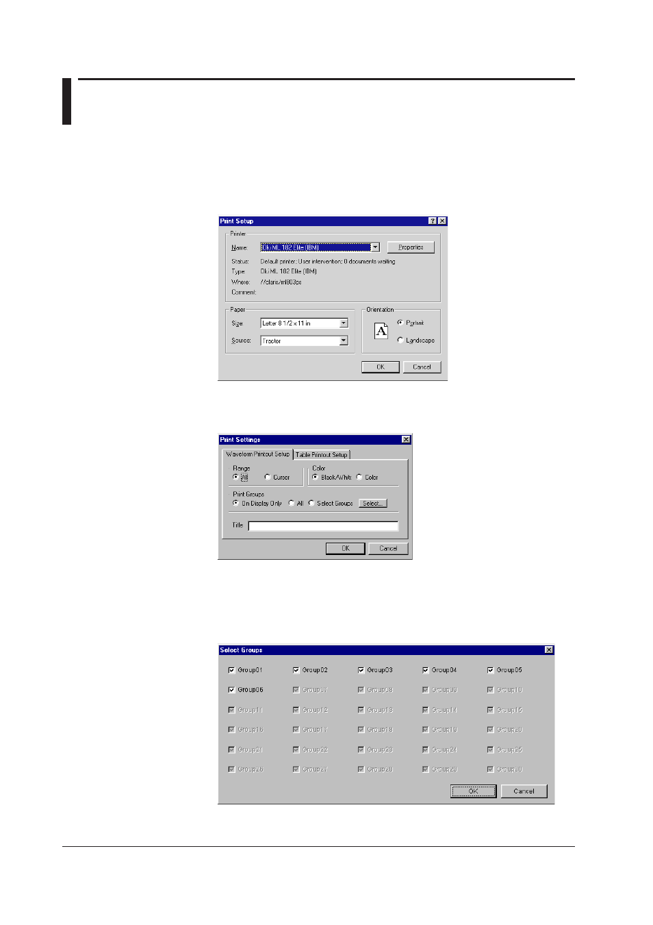 17 printing measurement data, 17 printing measurement data -30 | Yokogawa DAQWORX User Manual | Page 166 / 210
