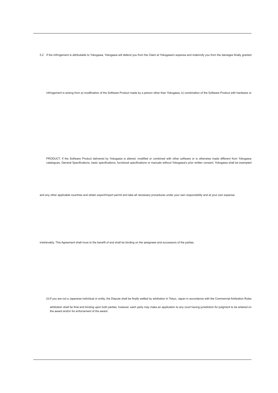 Software license agreement | Yokogawa DAQWORX User Manual | Page 4 / 210