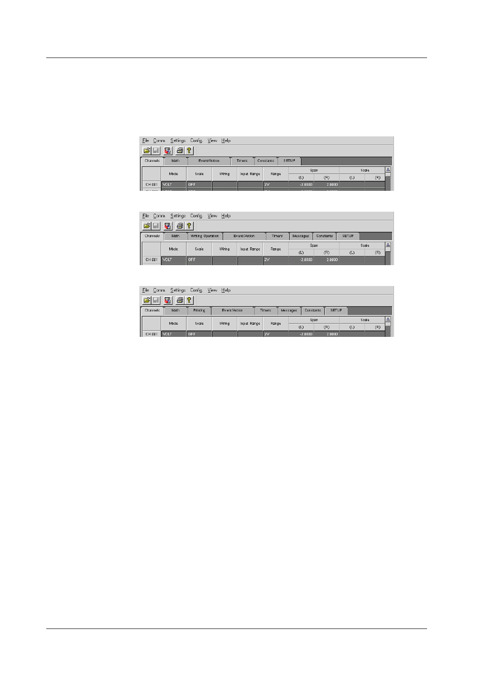 Selecting setting screen, System configurations | Yokogawa DAQWORX User Manual | Page 49 / 210