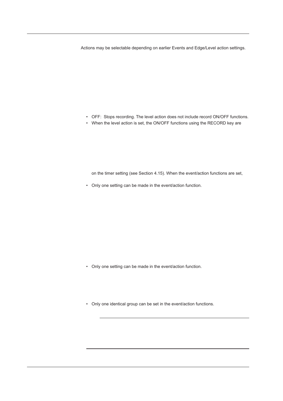 Selecting actions | Yokogawa DAQWORX User Manual | Page 77 / 210
