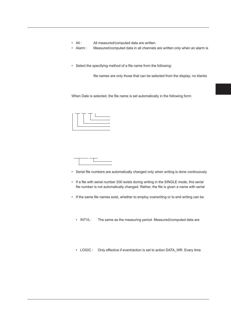 Index | Yokogawa DAQWORX User Manual | Page 86 / 210